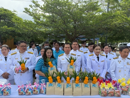 ไฟล์แนบ กปภ.สาขาประจวบคีรีขันธ์ เข้าร่วมพิธีถวายพระพรชัยมงคลและพิธีทำบุญตักบาตรเนื่องในวันคล้ายวันประสูติ สมเด็จพระเจ้าลูกยาเธอ เจ้าฟ้าทีปังกรรัศมีโชติ มหาวชิโรตตมางกูร สิริวิบูลยราชกุมาร 29 เมษายน 2568