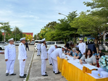 ไฟล์แนบ กปภ.สาขาประจวบคีรีขันธ์ เข้าร่วมพิธีถวายพระพรชัยมงคลและพิธีทำบุญตักบาตรเนื่องในวันคล้ายวันประสูติ สมเด็จพระเจ้าลูกยาเธอ เจ้าฟ้าทีปังกรรัศมีโชติ มหาวชิโรตตมางกูร สิริวิบูลยราชกุมาร 29 เมษายน 2568