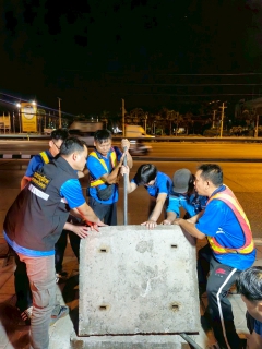 ไฟล์แนบ กปภ.สาขาคลองหลวง ร่วมกิจกรรม วัน Step Test Day "Leak รั่ว ไม่หลีกเลี่ยง" ปี 2568