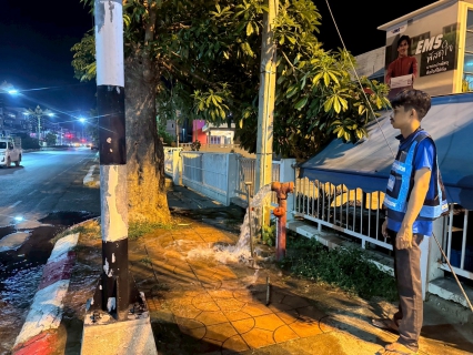 ไฟล์แนบ กปภ.สาขากาญจนบุรี จัดกิจกรรมวัน Step Test Day SEASON 2 "LEAK รั่ว ไม่หลีกเลี่ยง" ลงพื้นที่ค้นหาท่อแตก/รั่ว ในพื้นที่เป้าหมาย 