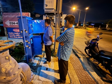 ไฟล์แนบ กปภ.สาขาสมุทรสาคร (พ) เดินหน้ากิจกรรม STEP TEST DAY SEASON 2 Leak รั่วไม่หลีกเลี่ยง ณ บริเวณ DMA-18-คลองนา 2