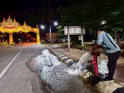 ไฟล์แนบ กปภ.สาขาตะกั่วป่า ลงพื้นที่ค้นหาท่อรั่วตามโครงการ Step Test Day SEASON 2 Leak รั่วไม่หลีกเลี่ยง"