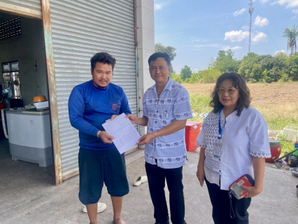 ไฟล์แนบ กปภ.สาขาเดิมบางนางบวช ลงพื้นที่เร่งรัดติดตามค่าน้ำประปาค้างชำระ
