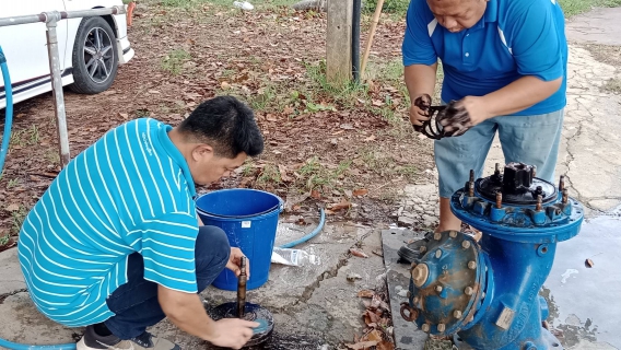 ไฟล์แนบ กปภ.สาขามหาสารคาม ดำเนินการบำรุงรักษา DMA09 โดยการถอดล้าง PRV เพื่อเพิ่มประสิทธิภาพการจ่ายน้ำ