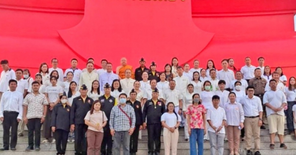 ไฟล์แนบ กปภ.สาขาปทุมธานี(พ) ร่วมเวียนเทียนในกิจกรรมส่งเสริมพระพุทธศาสนา เนื่องในเทศกาลวันวิสาขบูชา
