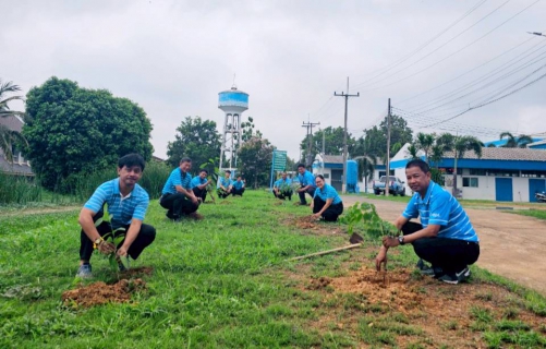 ไฟล์แนบ กปภ.สาขากบินทร์บุรี ดำเนินการจัดกิจกรรมโครงการ กปภ.ปลูกป่าเพื่อแผ่นดิน เทิดพระเกียรติพระบาทสมเด็จพระบรมชนกาธิเบศร มหาภูมิพลอดุลยเดชมหาราช บรมนาถบพิตร ปี 2568