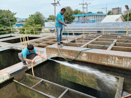 ไฟล์แนบ กปภ.สาขากาญจนบุรี ทำกิจกรรมล้างถังตกตะกอน และกิจกรรม 5ส. โรงกรองน้ำขนาด 160 ลบ.ม./ชม. สถานีผลิตน้ำแม่ข่ายกาญจนบุรี