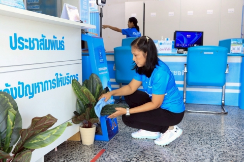 ไฟล์แนบ กปภ.สาขาประจวบคีรีขันธ์ จัดกิจกรรมสนทนายามเช้า (Morning Talk) ครั้งที่ 8/2568 ประจำเดือน พฤษภาคม 2568 และร่วมกันทำกิจกรรม 5 ส. บริเวณพื้นที่โดยรอบสำนักงานและภายในสำนักงาน