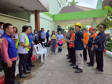 ไฟล์แนบ กปภ.สาขาเกาะคา เข้าร่วมซ้อมแผนอัคคีภัย ประจำปี 2568