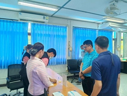 ไฟล์แนบ กปภ.สาขาพนมสารคาม เข้ารับการตรวจหาสารเสพติด ในโครงการโรงงานสีขาว