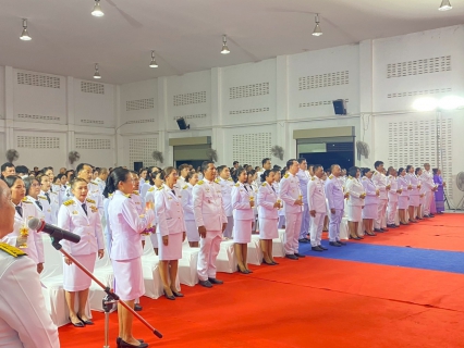 ไฟล์แนบ การประปาส่วนภูมิภาคสาขากาญจนดิษฐ์ เข้าร่วมพิธีถวายเครื่องราชสักการะและวางพานพุ่ม และพิธีจุดเทียนถวายพระพรชัยมงคล กิจกรรมเฉลิมพระเกียรติสมเด็จพระนางเจ้าสุธิดา พัชรสุธาพิมลลักษณ พระบรมราชินี เนื่องในโอกาสวันเฉลิมพระชนมพรรษา 3 มิถุนายน 2568