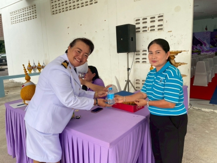 ไฟล์แนบ การประปาส่วนภูมิภาคสาขากาญจนดิษฐ์ เข้าร่วมพิธีถวายเครื่องราชสักการะและวางพานพุ่ม และพิธีจุดเทียนถวายพระพรชัยมงคล กิจกรรมเฉลิมพระเกียรติสมเด็จพระนางเจ้าสุธิดา พัชรสุธาพิมลลักษณ พระบรมราชินี เนื่องในโอกาสวันเฉลิมพระชนมพรรษา 3 มิถุนายน 2568