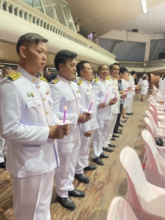 ไฟล์แนบ กปภ.สาขากาญจนบุรี เข้าร่วมพิธีถวายเครื่องราชสักการะและวางพานพุ่ม และพิธีจุดเทียนถวายพระพรชัยมงคล สมเด็จพระนางเจ้าฯ พระบรมราชินี เนื่องในโอกาสวันเฉลิมพระชนมพรรษา 3 มิถุนายน 2568 