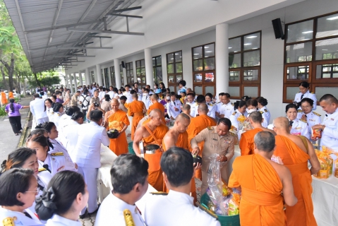 ไฟล์แนบ กปภ.สาขาคลองหลวง ร่วมพิธีเจริญพระพุทธมนต์และทำบุญตักบาตร ถวายพระราชกุศล พิธีถวายเครื่องราชสักการะและวางพานพุ่ม พร้อมทั้งพิธีจุดเทียนถวายพระพรชัยมงคล เนื่องในโอกาสวันเฉลิมพระชนมพรรษา สมเด็จพระนางเจ้า ฯ พระบรมราชินี 3 มิถุนายน 2568