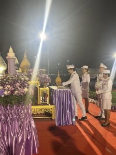 ไฟล์แนบ กปภ.เขต 1 ร่วมพิธีถวายเครื่องราชสักการะ วางพานพุ่ม และจุดเทียนถวายพระพรชัยมงคล เนื่องในโอกาสวันเฉลิมพระชนมพรรษาสมเด็จพระนางเจ้าฯ พระบรมราชินี