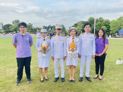 ไฟล์แนบ กปภ.สาขาระยอง ร่วมพิธีถวายเครื่องราชสักการะ วางพานพุ่มและพิธีจุดเทียนถวายพระพรชัยมงคล เฉลิมพระเกียรติสมเด็จพระนางเจ้าฯ พระบรมราชินี เนื่องในโอกาสวันเฉลิมพระชนมพรรษา ๓ มิถุนายน ๒๕๖๘