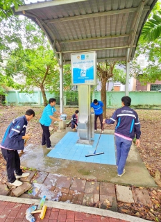 ไฟล์แนบ กปภ.สาขาปทุมธานี รายงานผลการดำเนินการทำความสะอาดแท่นน้ำประปาดื่มได้ เพื่อสร้างความพึงพอใจ ประทับใจ และความมั่นใจในคุณภาพน้ำของ กปภ. ให้กับลูกค้าประจำเดือนพฤษภาคม 2568