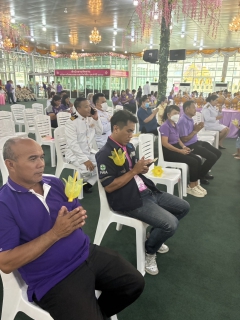 ไฟล์แนบ กปภ.สาขาสามพราน ร่วมพิธีถวายเครื่องราชสักการะและวางพานพุ่ม และพิธีจุดเทียนถวายพระพรชัยมงคล เฉลิมพระเกียรติสมเด็จพระนางเจ้าสุทิดา พัชรสุธาพิมลลักษณ  พระบรมราชินี เนื่องในโอกาสวันเฉลิมพระชนมพรรษา 3 มิถุนายน 2568