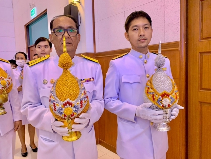 ไฟล์แนบ การประปาส่วนภูมิภาคสาขาพิจิตร ข้าร่วมงานพีธีถวายเครื่องราชสักการะ วางพานพุ่มถวายพระพร และพีธีจุดเทียนถวายพระพรชัยมงคล สมเด็จพระนางเจ้าสุทิดา พัชรสุธาพิมลลักษณ พระบรมราชินี
