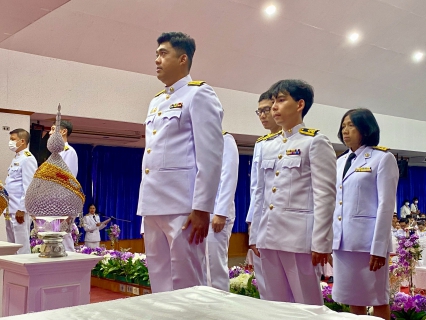 ไฟล์แนบ กปภ.สาขารังสิต(พ)เข้าร่วมพิธีถวายเครื่องราชสักการะและวางพานพุ่ม  และพิธีจุดเทียนถวายพระพรชัยมงคลแด่สมเด็จพระนางเจ้าสุทิดา พัชรสุธาพิมลลักษณ พระบรมราชินี เนื่องในโอกาสวันเฉลิมพระชนมพรรษา 3 มิถุนายน 2568