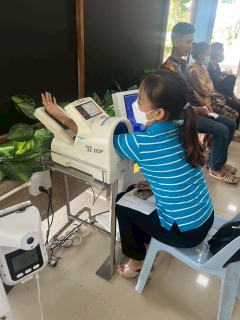 ไฟล์แนบ การประปาส่วนภูมิภาคสาขาท่าแซะ ส่งเสริมสุขภาพบุคลากร ตรวจสุขภาพประจำปี ก้าวทันโรค ป้องกันภัยเงียบ