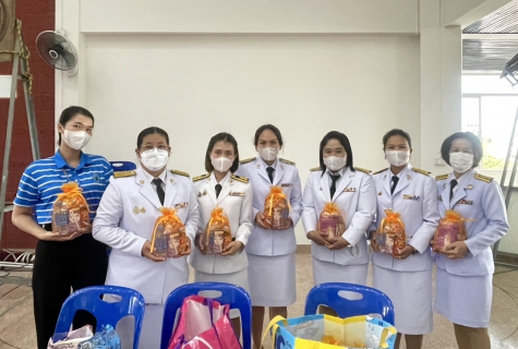 ไฟล์แนบ กปภ.สาขาขลุง เข้าร่วมพิธีทำบุญตักบาตรถวายพระราชกุศล เนื่องในกิจกรรมเฉลิมพระเกียรติสมเด็จพระนางเจ้าสุทิดา พัชรสุธาพิมลลักษณ พระบรมราชินี เนื่องในโอกาสวันเฉลิมพระชนมพรรษา 3 มิถุนายน 2568