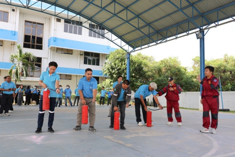 ไฟล์แนบ กปภ.ข.3 จัดอบรมหลักสูตรดับเพลิงขั้นต้น ฝึกซ้อมดับเพลิง และฝึกซ้อมอพยพหนีไฟ ประจำปี 2568