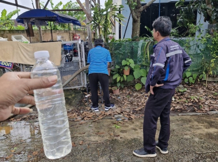 ไฟล์แนบ กปภ.ภูเก็ต นำทีมลงพื้นที่ บริเวณหมู่บ้านเคหะชุมชนบ้านพอน ตำบลศรีสุนทร อำเภอถลาง จังหวัดภูเก็ต ดำเนินการระบายตะกอนในเส้นท่อจ่ายน้ำ (Blow off)