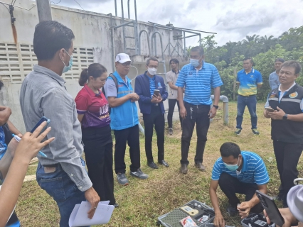 ไฟล์แนบ การประปาส่วนภูมิภาคสาขาอ่าวลึก ได้ดำเนินการตรวจสอบคุณภาพน้ำประปาให้กับเทศบาลตำบลคลองหิน