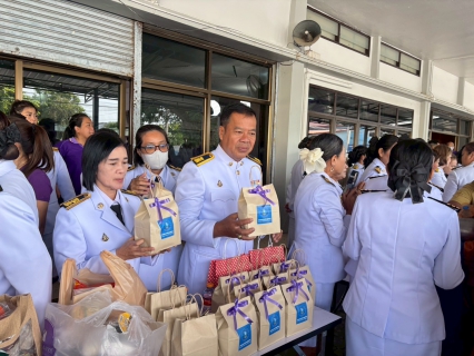 ไฟล์แนบ กปภ.สาขาท่ามะกา ร่วมพิธีทำบุญตักบาตรถวายเป็นพระราชกุศล กิจกรรมเฉลิมพระเกียรติสมเด็จพระนางเจ้าฯ พระบรมราชินี เนื่องในโอกาสวันเฉลิมพระชนมพรรษา 3 มิถุนายน 2568