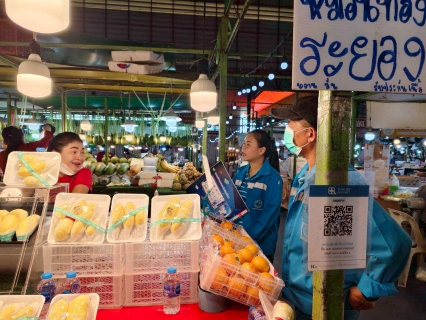 ไฟล์แนบ กปภ.สาขาอ้อมน้อย ลงพื้นที่ตลาดศาลายา เชิญชวนชำระค่าน้ำผ่านช่องทางออนไลน์