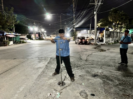 ไฟล์แนบ กปภ.สาขาสมุทรสาคร (พ) ลงพื้นที่ดำเนินการ Step Test ค้นหาท่อแตก-ท่อรั่ว บริเวณ DMA-18-คลองนา 2