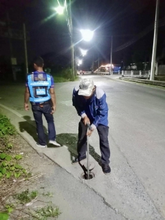 ไฟล์แนบ กปภ.สาขาสมุทรสาคร (พ) ลงพื้นที่ดำเนินการ Step Test ค้นหาท่อแตก-ท่อรั่ว บริเวณ DMA-18-คลองนา 2