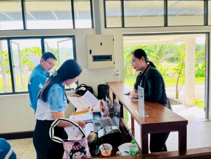 ไฟล์แนบ กปภ.สาขาตะกั่วป่า ลงพื้นที่ให้บริการรับชำระค่าน้ำประปานอกสถานที่ ประจำเดือนมิถุนายน 2568 