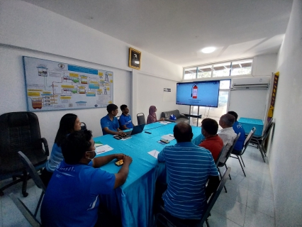 ไฟล์แนบ วันอังคารที่ 17 มิถุนายน พ.ศ. 2568 การประปาส่วนภูมิภาคสาขาเขาชัยสน โดย นายณัฐยุทธ. โชโต ผจก. กปภ.สาขาเขาชัยสน พร้อมด้วยหัวหน้างาน และพนักงานในสังกัด ได้ร่วมกิจกรรม Morning Talk 