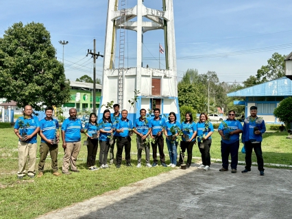 ไฟล์แนบ การประปาส่วนภูมิภาคสาขานาทวี ดำเนินโครงการ กปภ.ปลูกป่าเพื่อแผ่นดิน เทิดพระเกียรติพระบาทสมเด็จพระบรมชนกาธิเบศร มหาภูมิพลอดุลยเดชมหาราช บรมนาถบพิตร (Father's Land) ปี 2568 เนื่องในวันต้นไม้ประจำปีของชาติ