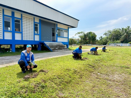 ไฟล์แนบ การประปาส่วนภูมิภาคสาขานาทวี ดำเนินโครงการ กปภ.ปลูกป่าเพื่อแผ่นดิน เทิดพระเกียรติพระบาทสมเด็จพระบรมชนกาธิเบศร มหาภูมิพลอดุลยเดชมหาราช บรมนาถบพิตร (Father's Land) ปี 2568 เนื่องในวันต้นไม้ประจำปีของชาติ