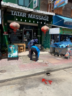 ไฟล์แนบ กปภ.สาขากาญจนบุรี ลงพื้นที่ ทำ Step Test ค้นหาท่อแตกรั่ว ลดปัญหาการเกิดน้ำสูญเสีย 