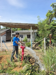 ไฟล์แนบ กปภ.สาขาพัทลุง จัดกิจกรรมโครงการมุ่งมั่นเพื่อปวงชนเติมใจให้กัน ณ หมู่ที่ 1 และหมู่ที่ 5 ตำบลแพรกหา อำเภอควนขนุน จังหวัดพัทลุง