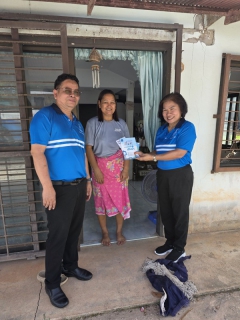 ไฟล์แนบ กปภ.สาขาพัทลุง จัดกิจกรรมโครงการมุ่งมั่นเพื่อปวงชนเติมใจให้กัน ณ หมู่ที่ 1 และหมู่ที่ 5 ตำบลแพรกหา อำเภอควนขนุน จังหวัดพัทลุง