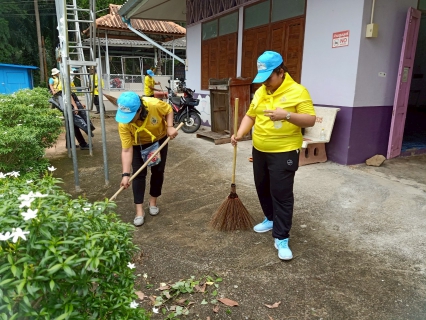 ไฟล์แนบ กปภ.สาขาหลังสวน เข้าร่วมกิจกรรมจิตอาสาบำเพ็ญสาธารณประโยชน์และบำเพ็ญสาธารณกุศลเฉลิมพระเกียรติ สมเด็จพระนางเจ้าฯ พระบรมราชินี เนื่องในโอกาสวันเฉลิมพระชนมพรรษา 3 มิถุนายน 2568