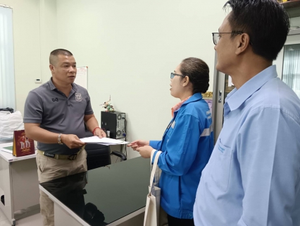 ไฟล์แนบ กปภ.สาขากาญจนบุรี ออกติดตามหนี้ค้างชำระค่าน้ำประปาของส่วนราชการ 