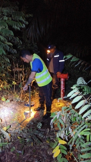 ไฟล์แนบ กปภ.สาขาสุราษฎร์ธานี(พ) เร่งแก้ไขปัญหาน้ำประปาไหลอ่อน-ไม่ไหล ลงพื้นที่ทำ Step test ตรวจสอบท่อแตกรั่วในพื้นที่ ดอนเกลี้ยง นาสาร จ.สุราษฎร์ธานี