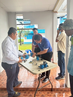 ไฟล์แนบ กปภ.สาขาเพชรบูรณ์ ดำเนินการทดสอบความปกติของมาตรวัดน้ำ