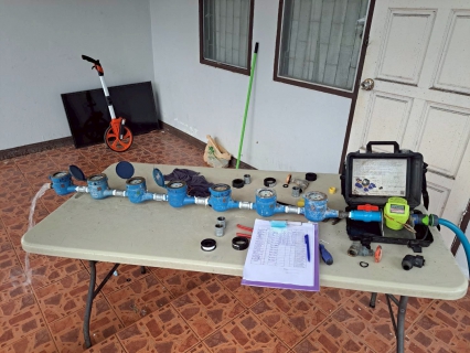 ไฟล์แนบ กปภ.สาขาเพชรบูรณ์ ดำเนินการทดสอบความปกติของมาตรวัดน้ำ