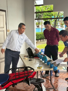 ไฟล์แนบ กปภ.สาขาเพชรบูรณ์ ดำเนินการทดสอบความปกติของมาตรวัดน้ำ