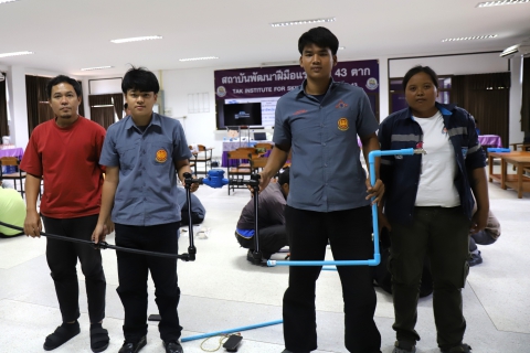 ไฟล์แนบ กปภ.ข.10 ร่วมกับ กปภ.สาขาตาก และสถาบันพัฒนาฝีมือแรงงาน 43 ตาก จัดโครงการฝึกอาชีพประปาให้ประชาชน ประจำปี 2568