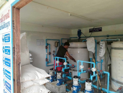 ไฟล์แนบ การประปาส่วนภูมิภาคสาขาตราด ดำเนินการล้างถังตกตะกอน สถานีผลิตน้ำบ่อไร่