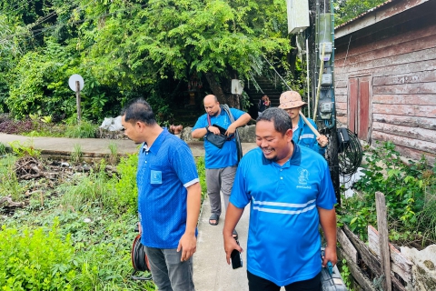 ไฟล์แนบ กปภ.สาขาระนอง ลงพื้นที่ค้นหาท่อแตกรั่วลดน้ำสูญเสีย ตามแผนประจำเดือน มิถุนายน 2568