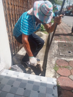 ไฟล์แนบ วันที่ 23 มิถุนายน 2568 การประปาส่วนภูมิภาคสาขาเขาชัยสน นำโดย นายณัฐยุทธ โชโต ผู้จัดการ พร้อมด้วยหัวหน้างานและพนักงานในสังกัด เดินสำรวจหาท่อรั่ว หลังจากการดำเนินการทำ STEP TEST DAY พื้นที่ ในพื้นที่ DMA - 03 บางแก้ว ฝั่งซ้าย (โซนรถไฟ)